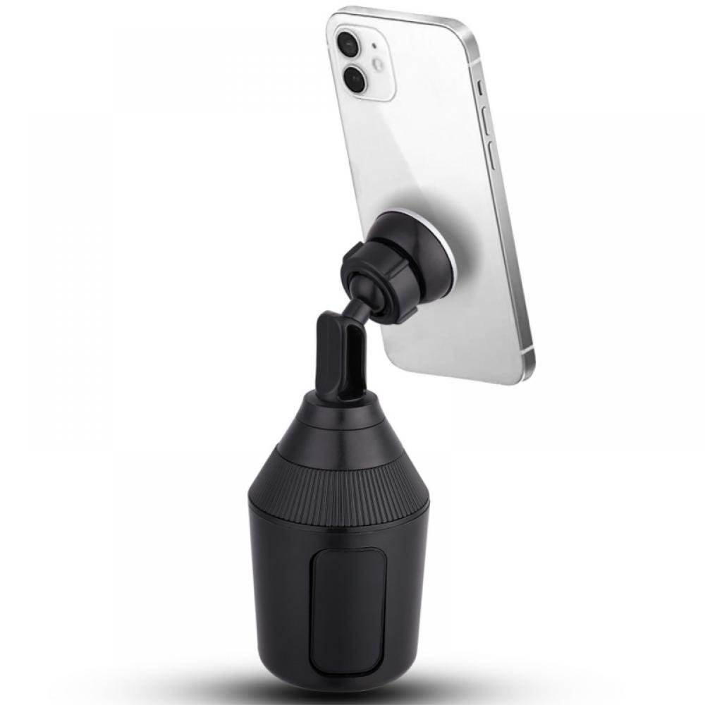 Universal Car Cup Magnetic Phone Holder 360° Rotation ABS Silicon for All Smartpho<i></i>nes - Shenzhen Hua